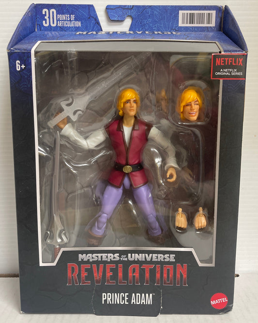 New MASTERS OF THE UNIVERSE MASTERVERSE REVELATIONS PRINCE ADAM
