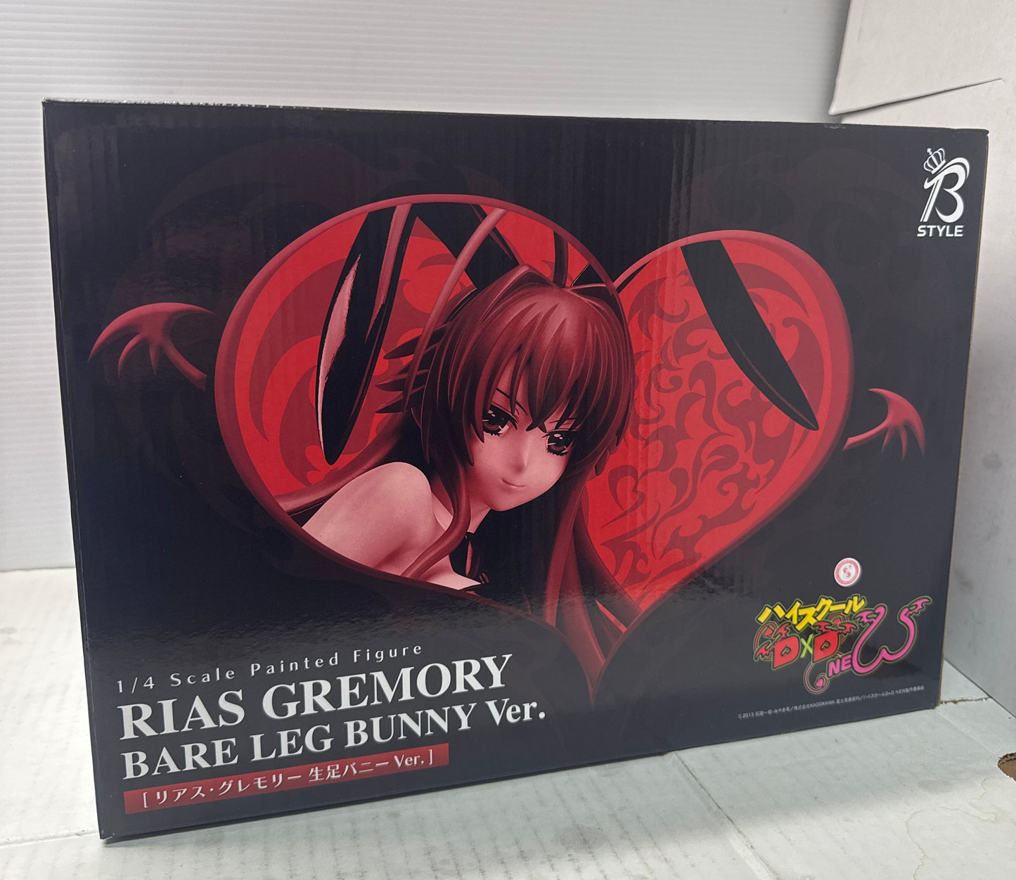 FREEing Rias Gremory Bare Leg Bunny Painted Figure 1/4 High School DxD - SEALED