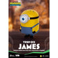 Minions James VPBP-013 Palm Size Vinyl Functional Piggy Bank