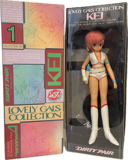 Lovely Gals Collection Dirty Pair Kei 1/6 Scale Figure 1985