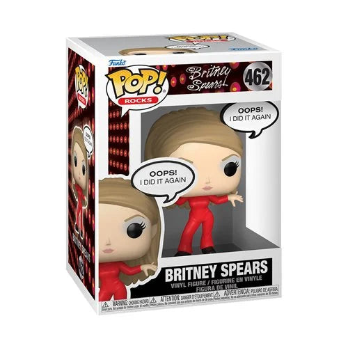 Britney Spears Oops! I Did it Again Funko Pop! Vinyl Figure #462