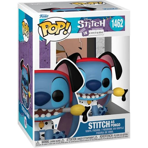 Lilo & Stitch Costume Stitch as Pongo Pop! Vinyl Figure
