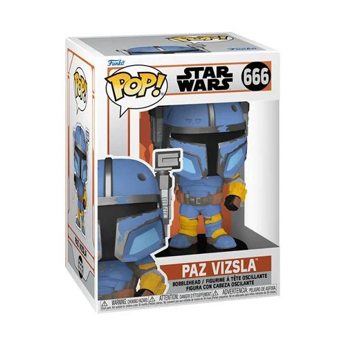 FUNKO POP Star Wars The Mandalorian Paz Vizsla #666