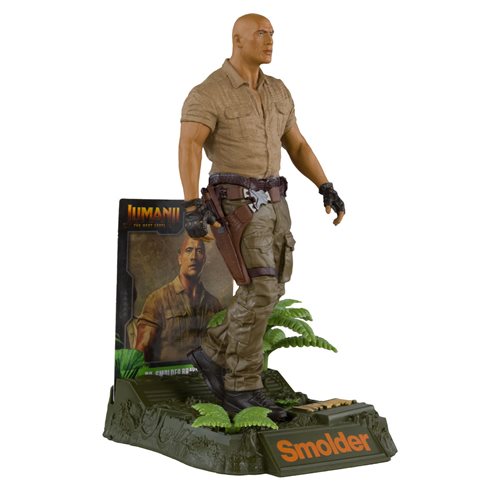 Movie Maniacs Wave 4 Jumanji Movie Dr. Smolder Bravestone Posed Figure