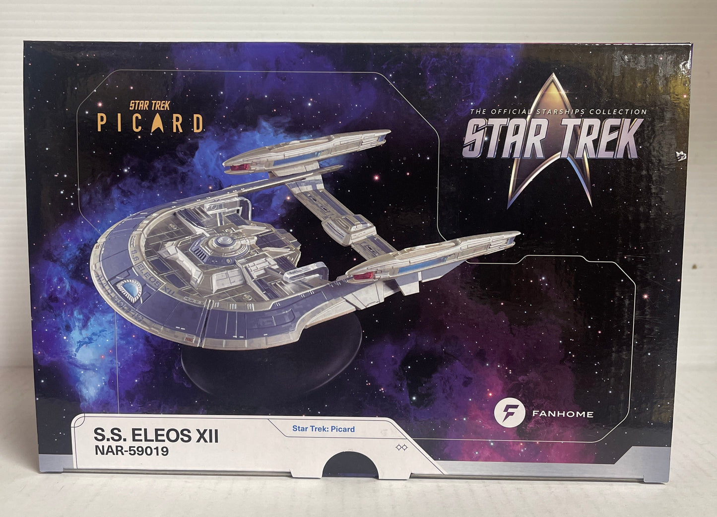 Fanhome Star Trek Picard SS Eleos XII NAR-59019 Starship Sealed