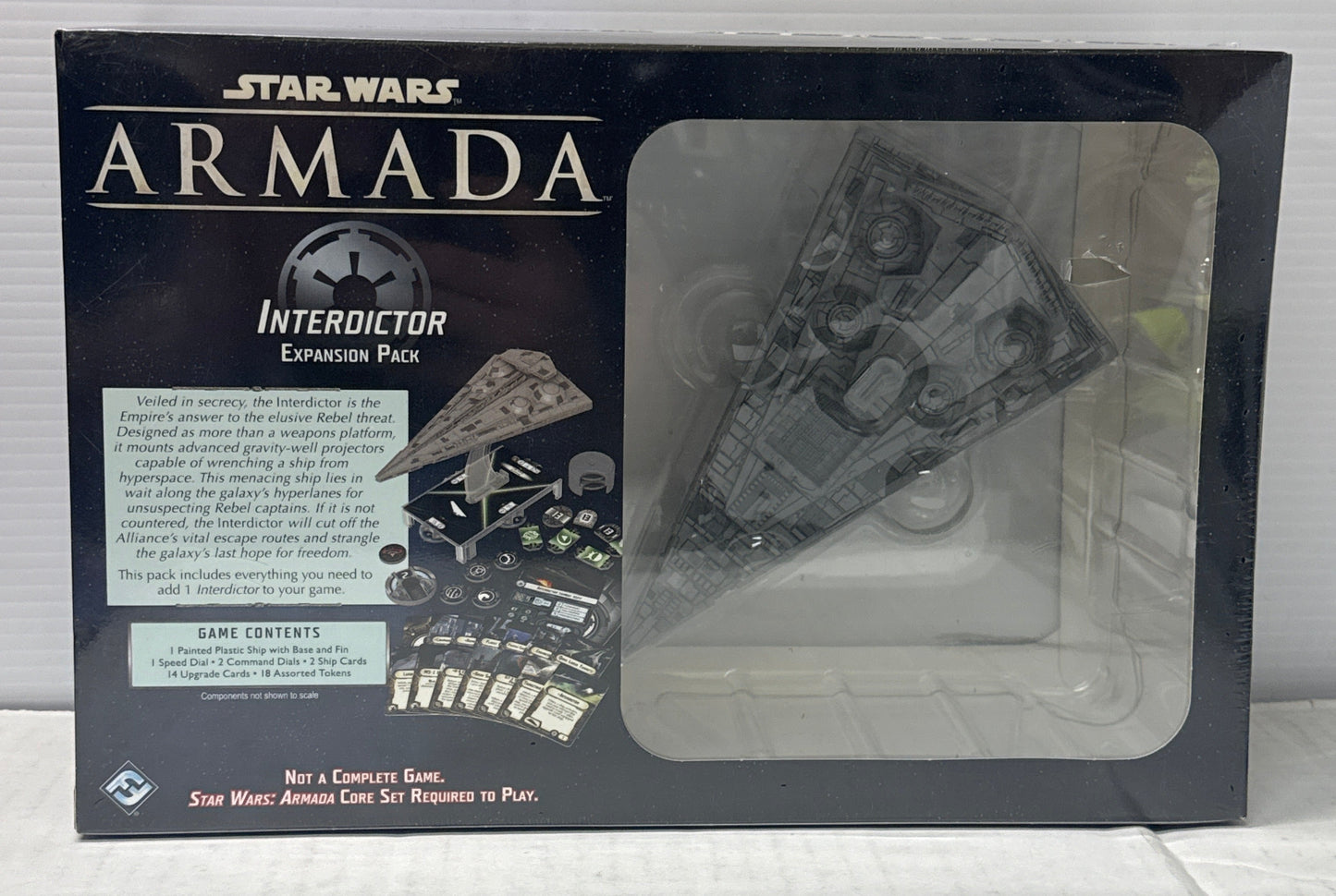 Star Wars Armada Empire Interdictor Expansion Pack - SEALED