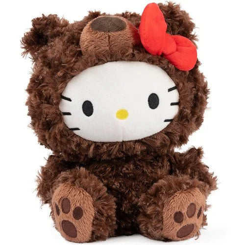 Sanrio Hello Kitty Philbin Brown Teddy Bear 10-Inch Premium Stuffed Animal Plus