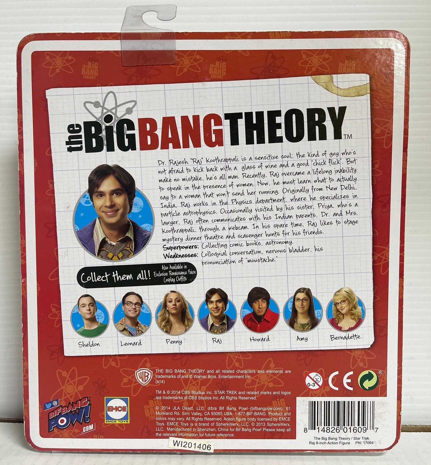 Big Bang Theory Star Trek Cosplay Rajesh Koothrappali