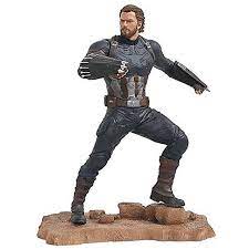 Marvel Captain America Gallery Avengers Infinity War Movie PVC Diorama