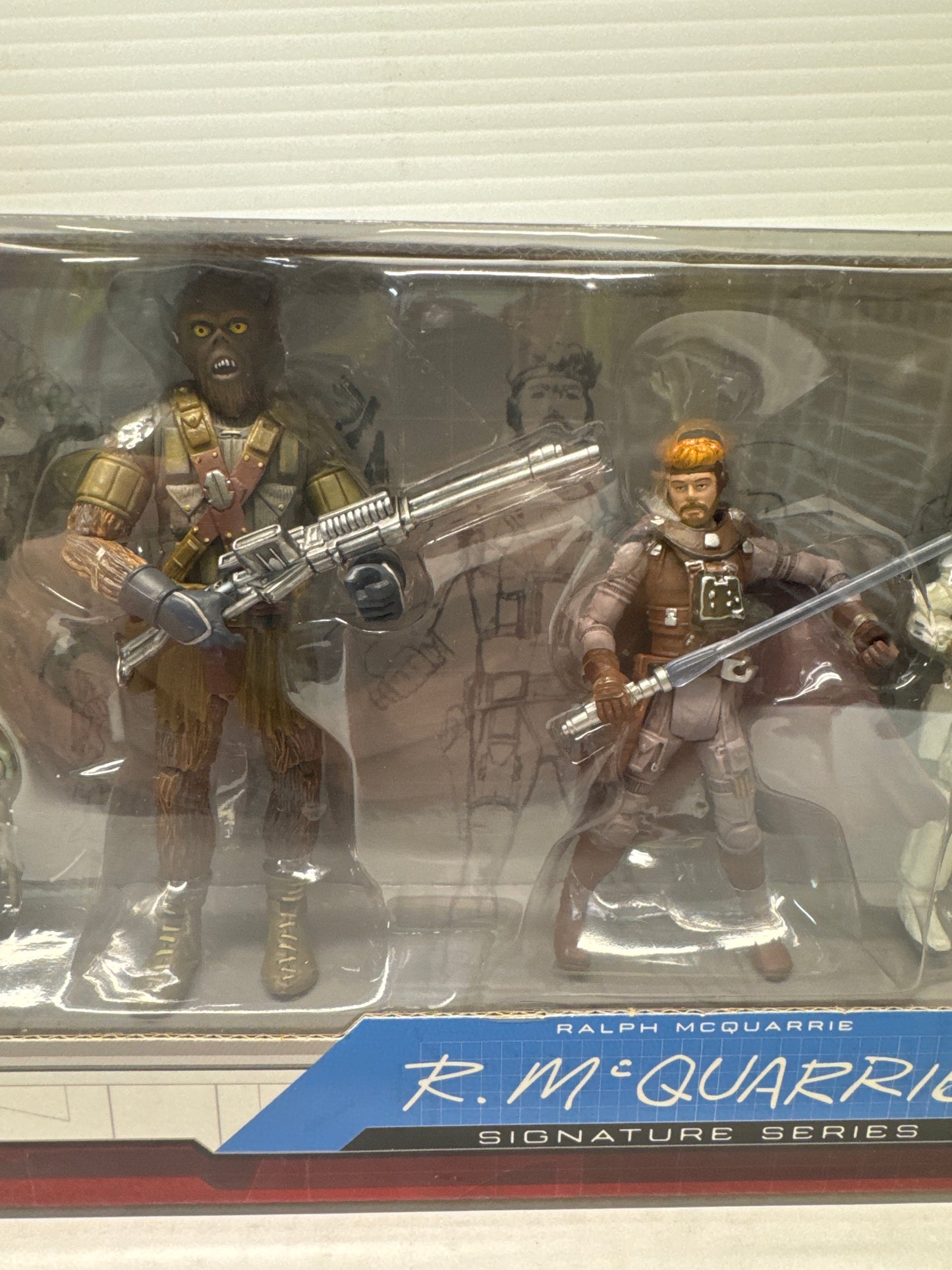 R.McQuarrie Set 1 of 2 Signature Series STAR WARS Legacy Collection NSIB