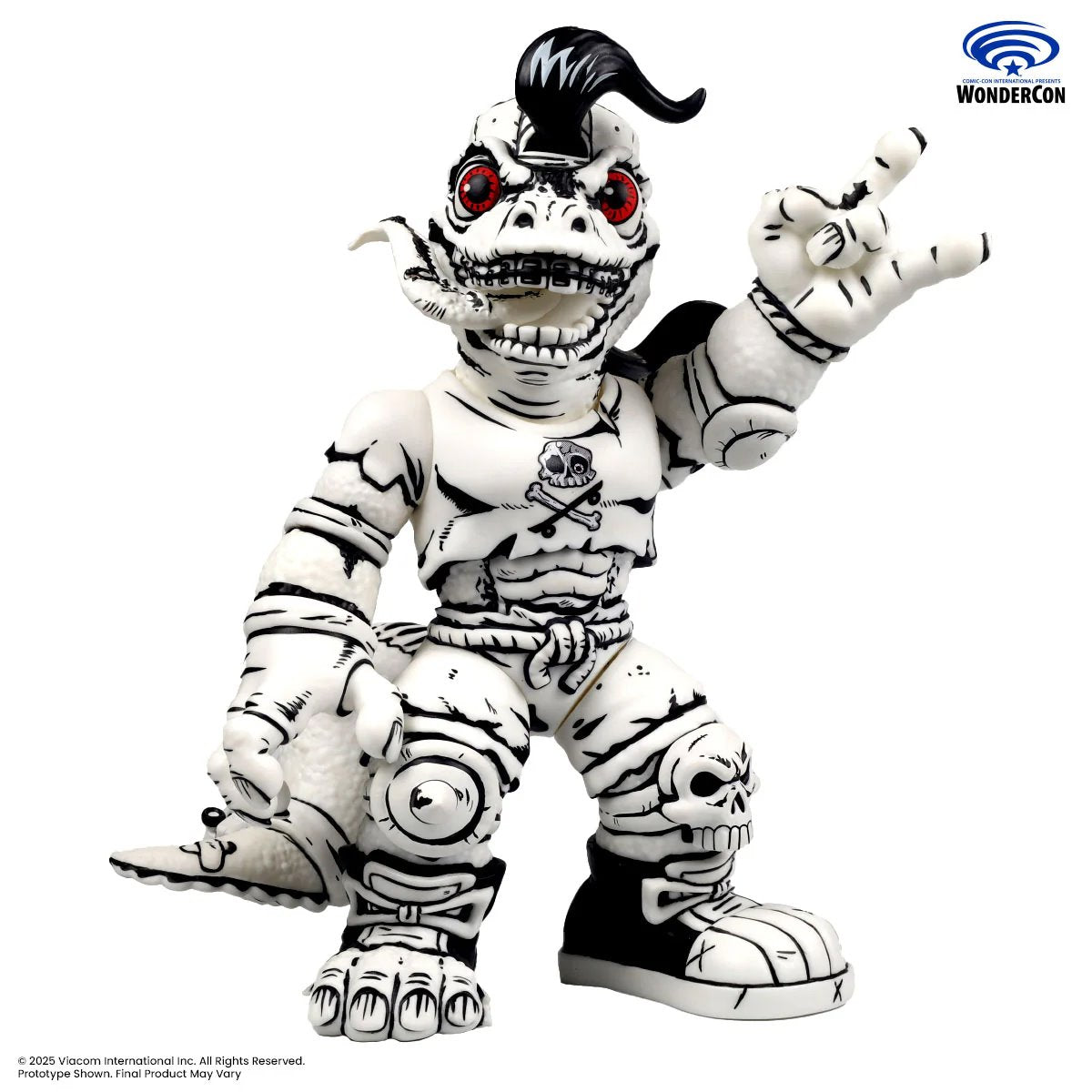 Teenage Mutant Ninja Turtles Mondo Gecko Mirage Variant Soft Vinyl Figure - WonderCon Exclusive