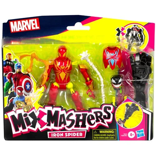 Marvel Spider-Man MixMashers Iron Spider Deluxe 5-Inch Action Figure