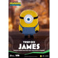 Minions James VPBP-013 Palm Size Vinyl Functional Piggy Bank