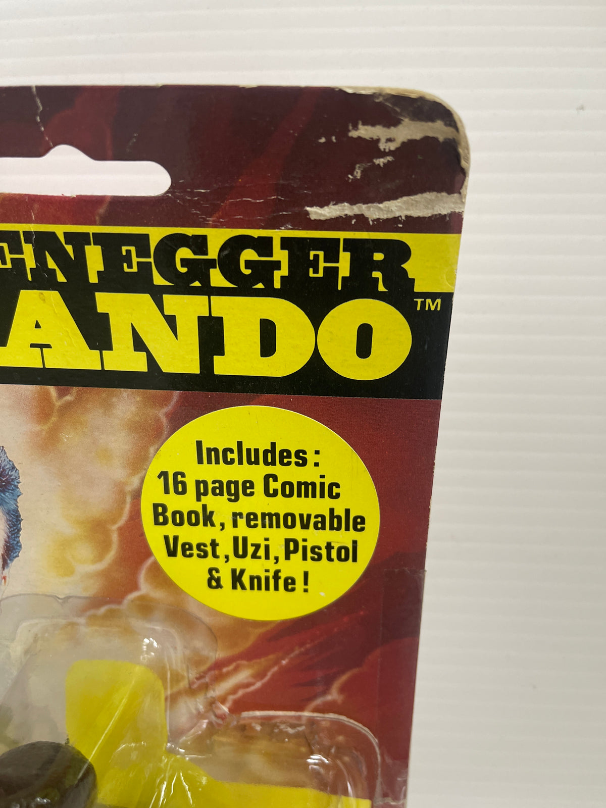 Vintage Schwarzenegger Commando Action Figure by Diamond Toymakers (19 ...