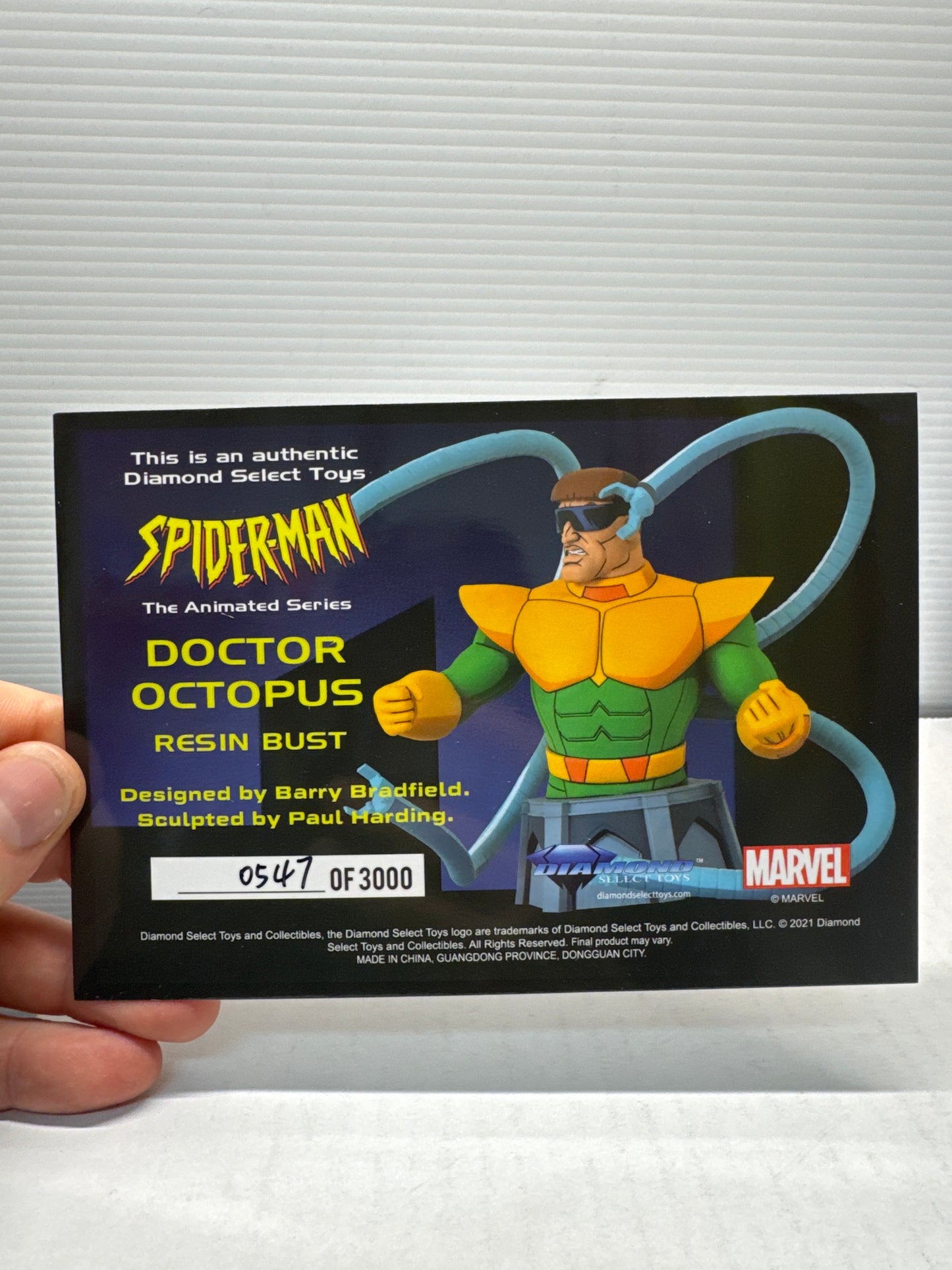 Marvel Animated Doctor Octopus Bust #0547/3000 - NSIB