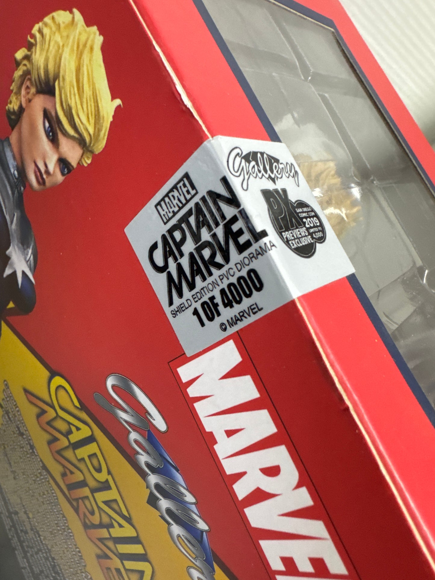 Marvel SDCC 2019 Gallery - Shield Captain Marvel PVC Statue 1 Of 4000