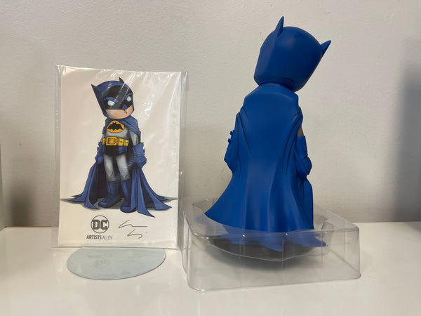 DC Artists Alley: Batman Blue and Gray By Chris Uminga Statue SDCC