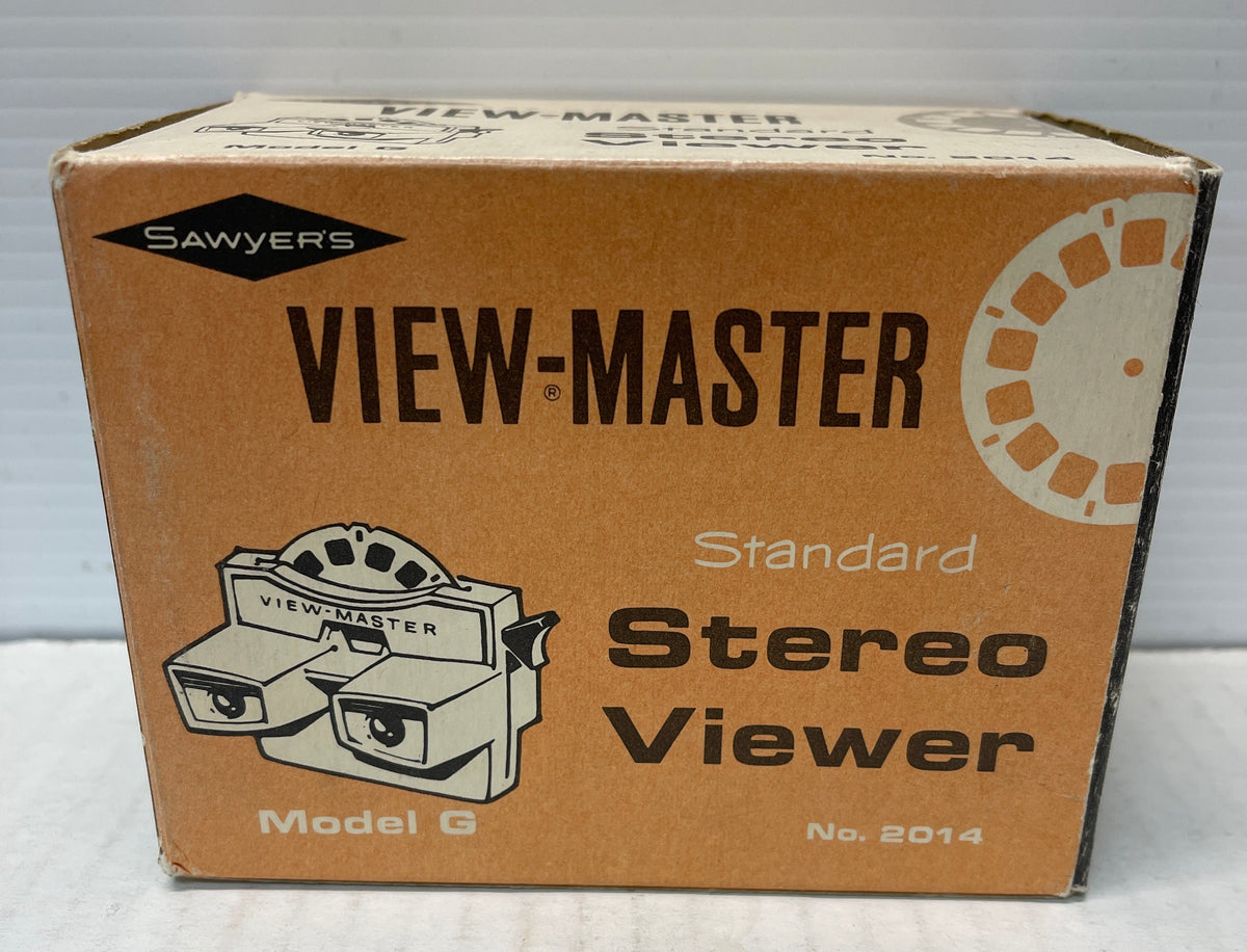 Sawyer's View Master Model G Stereoscope No. 2014 With Original Box