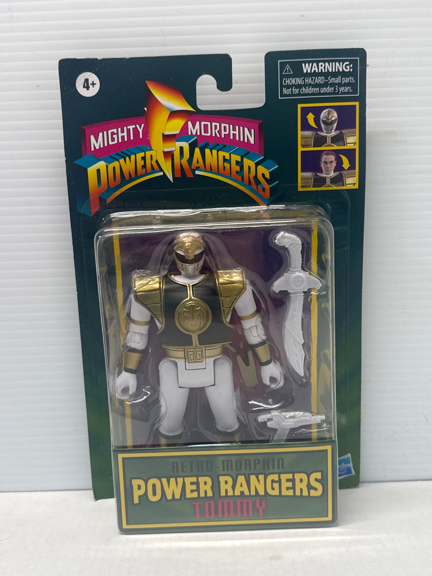 MMPR - Retro Morphin 8 Figure Lot Flip Heads - Missing Dark Suit Kimberly