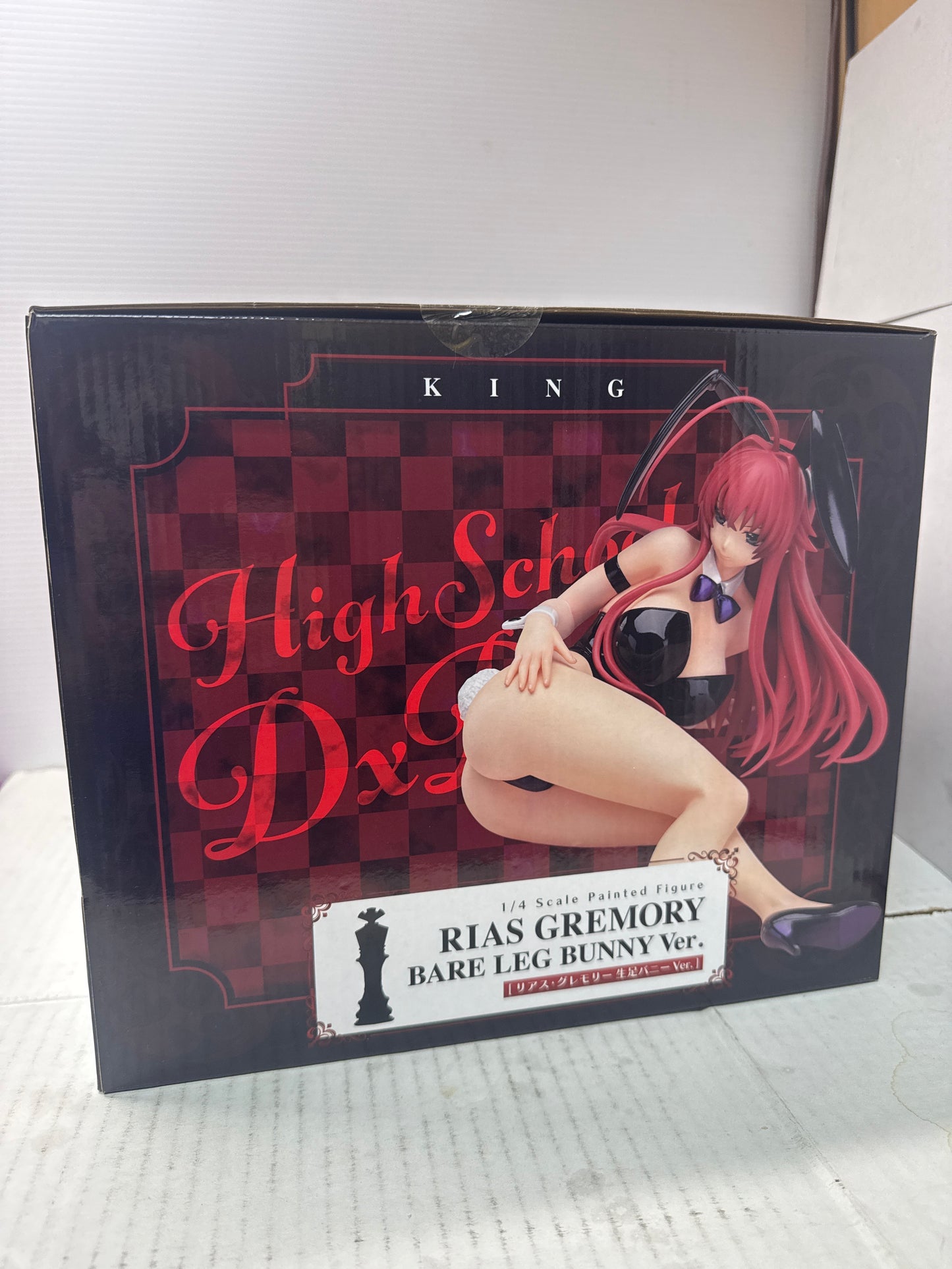FREEing Rias Gremory Bare Leg Bunny Painted Figure 1/4 High School DxD - SEALED