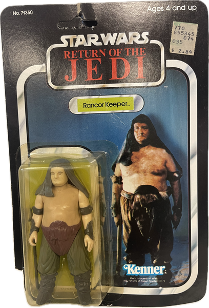 1983 Star Wars 77 Back Return Of The Jedi Rancor Keeper