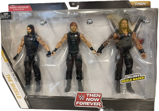 Mattel WWE Then Now Forever Then Igniting The Way The Shield Three Figure Set