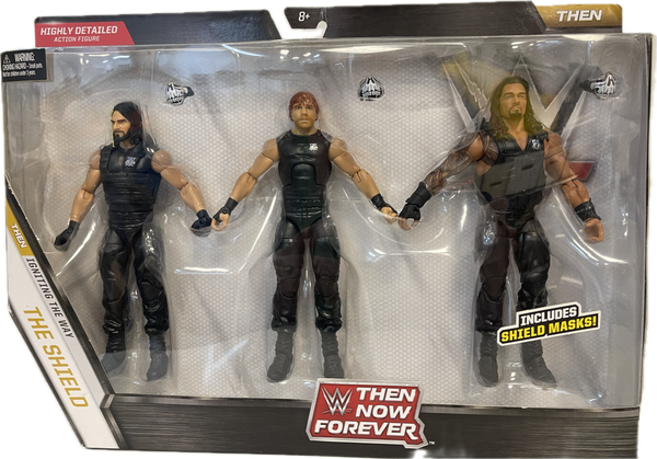 Mattel WWE Then Now Forever Then Igniting The Way The Shield Three Figure Set