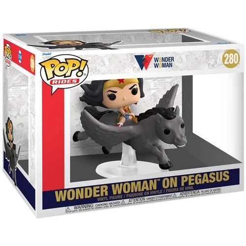 POP Rides Wonder Woman 80th Anniversary Wonder Woman on Pegasus