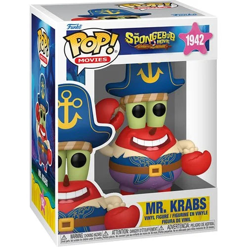 The SpongeBob Movie: Search for SquarePants Mr. Krabs Funko Pop! Vinyl Figure #1942