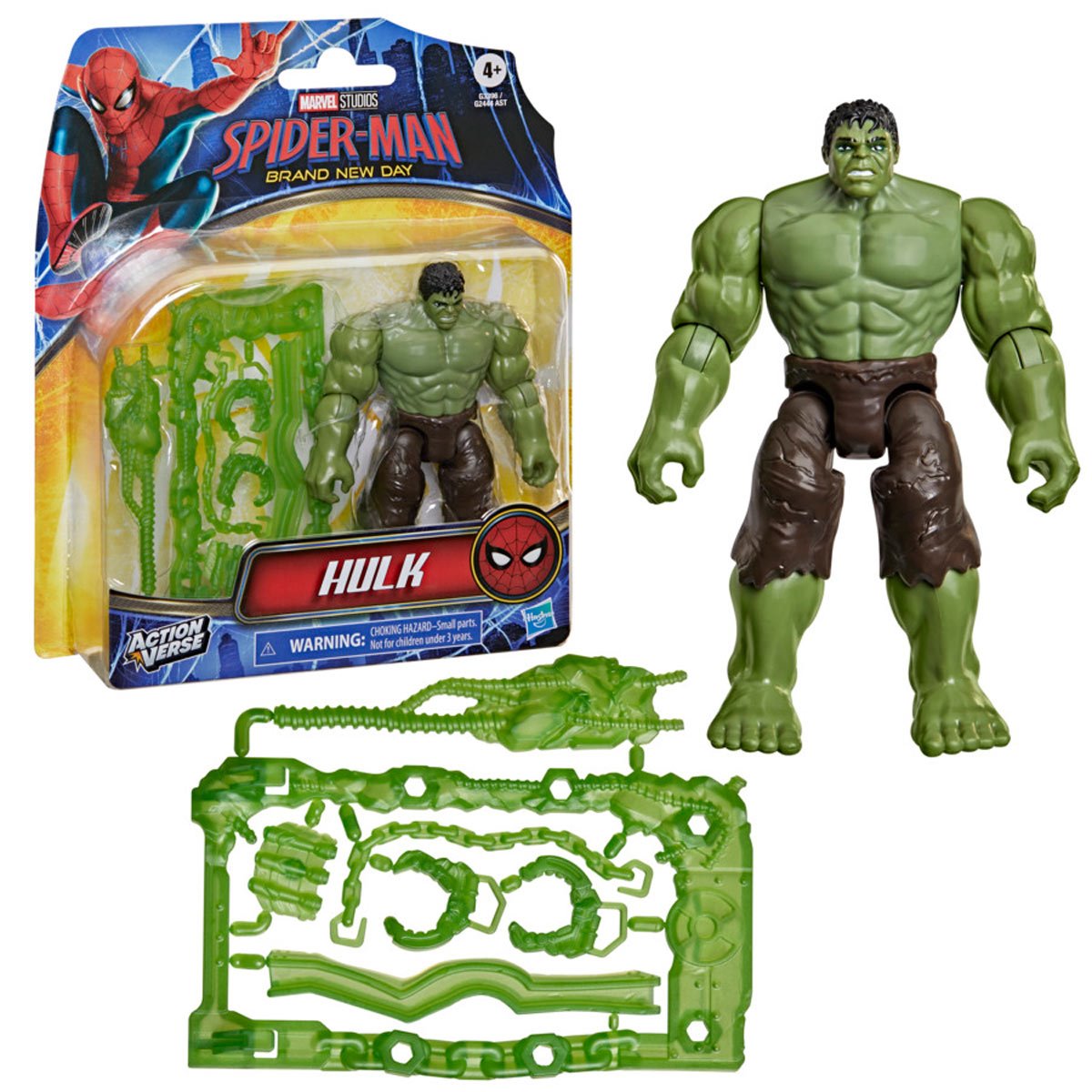 Spider-Man: Brand New Day ActionVerse 4 1/2-Inch Hulk Action Figure