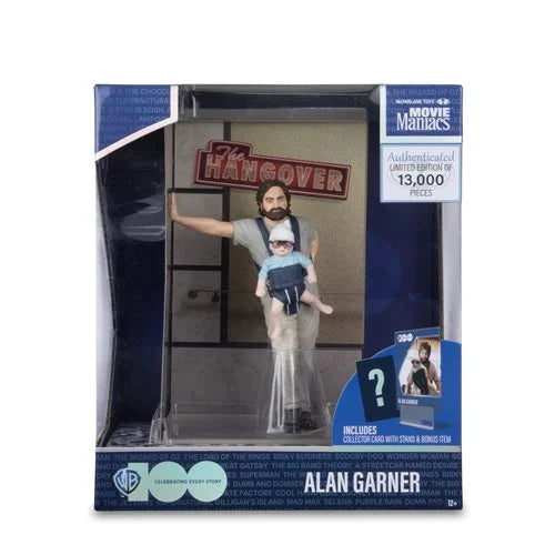 Movie Maniacs Warner Bros. 100 Wave 2 6-Inch Alan Garner Scale Posed Figure
