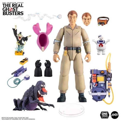 The Real Ghostbusters Ray Stantz 1:12 Scale Action Figure