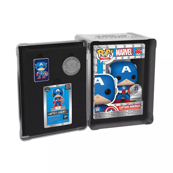 Funko Pop! Classics Captain America 25th Anniversary Marvel NYCC 2023 Exclusive