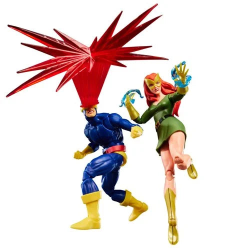 X-Men 97 Marvel Legends Cyclops and Jean Grey 6-Inch Action Figures