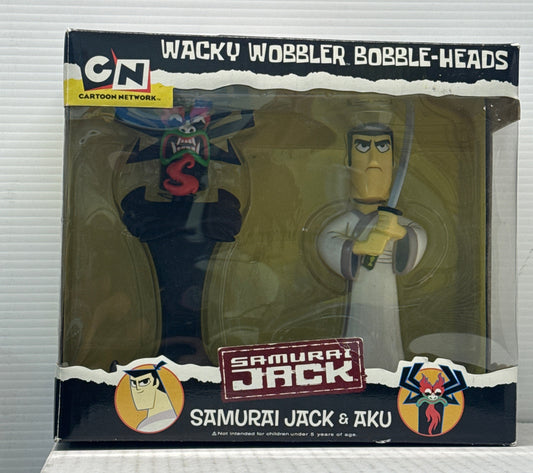 Wacky Wobbler Set Cartoon Network - Samurai Jack & Aku Funko