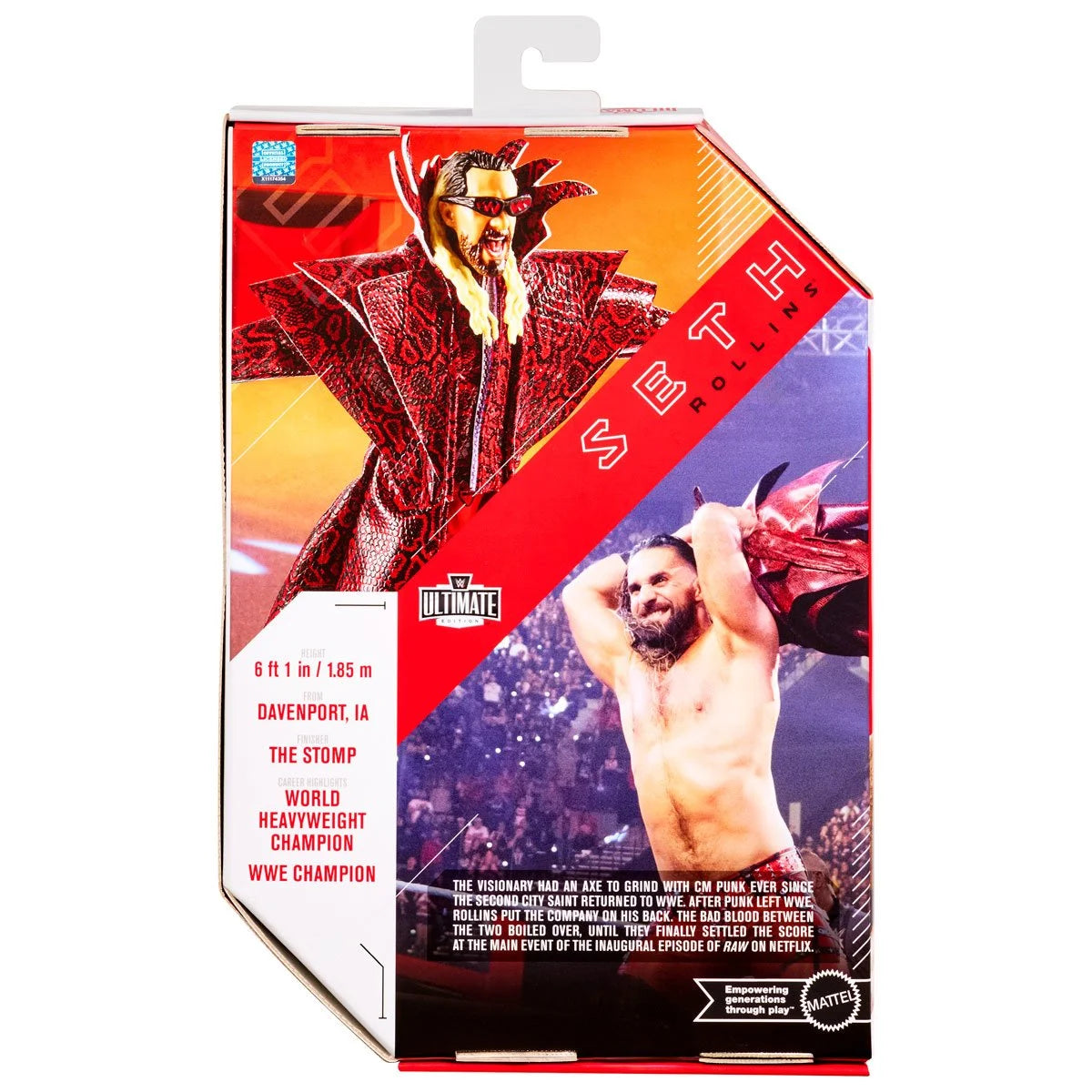 WWE Ultimate Edition Wave 30 Seth Rollins Action Figure