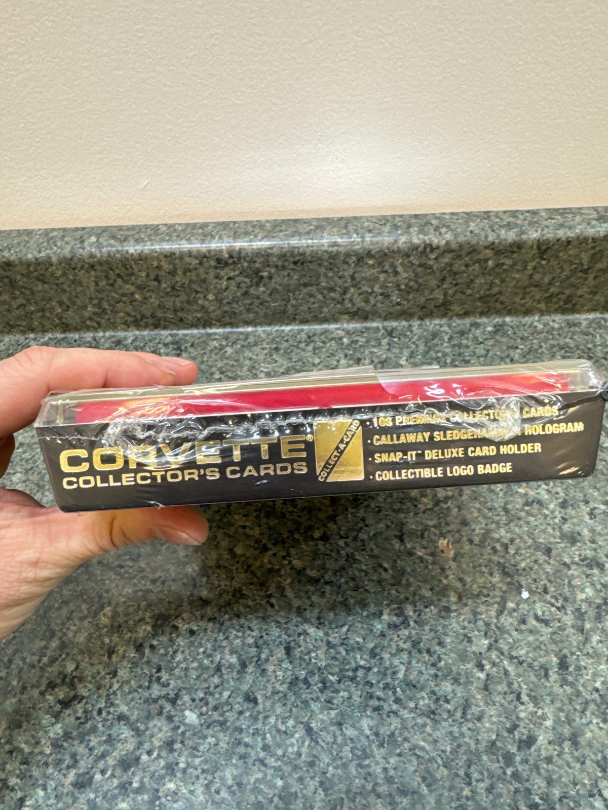 1991 Collect-A-Card Corvette Vette Set Deluxe Boxed Cards with Hologram & Badge