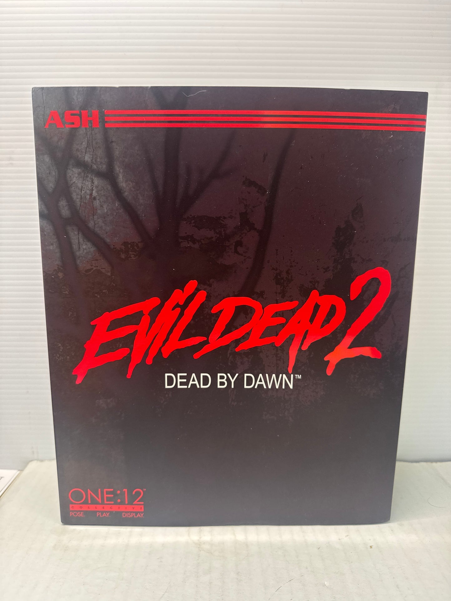 Mezco One:12 Evil Dead 2 Ash Williams Figure Dead by Dawn - OPEN COMPLETE