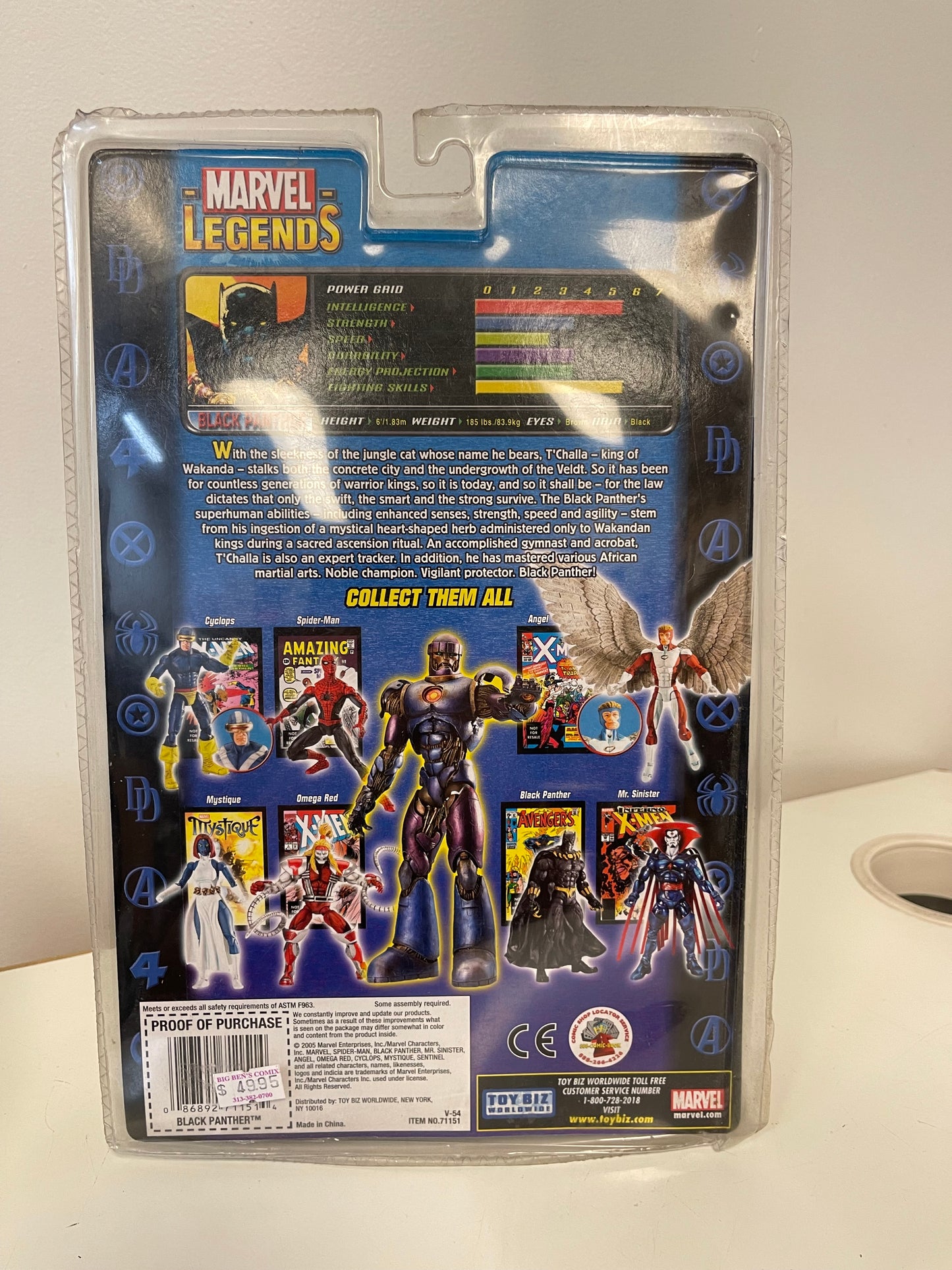 Marvel Legends Sentinel Series Black Panther