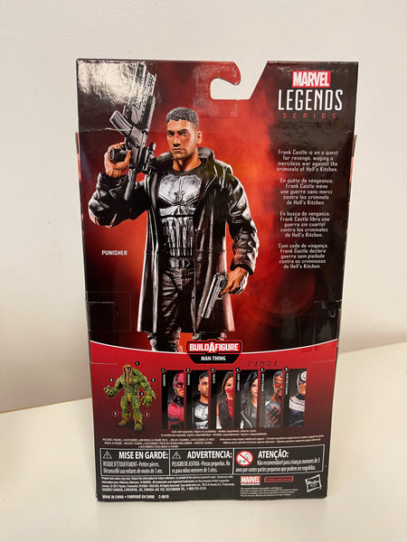 Marvel Legends Series Daredevil Punisher Figure Man-Thing Build-A-Figure