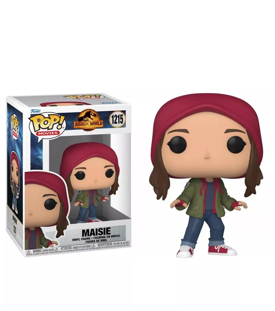 New Funko POP! Movies: Jurassic World #1215 "Maisie"