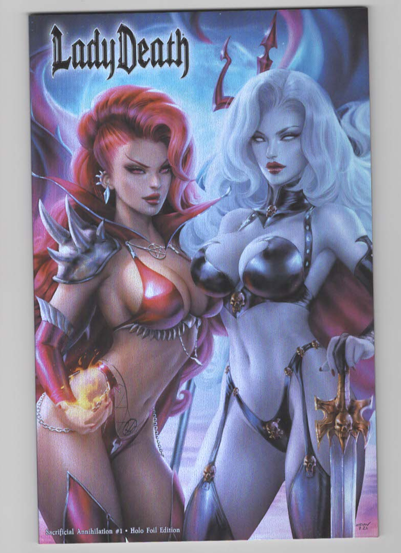 Lady Death: Sacrificial Annihilation Holo Foil Edition
