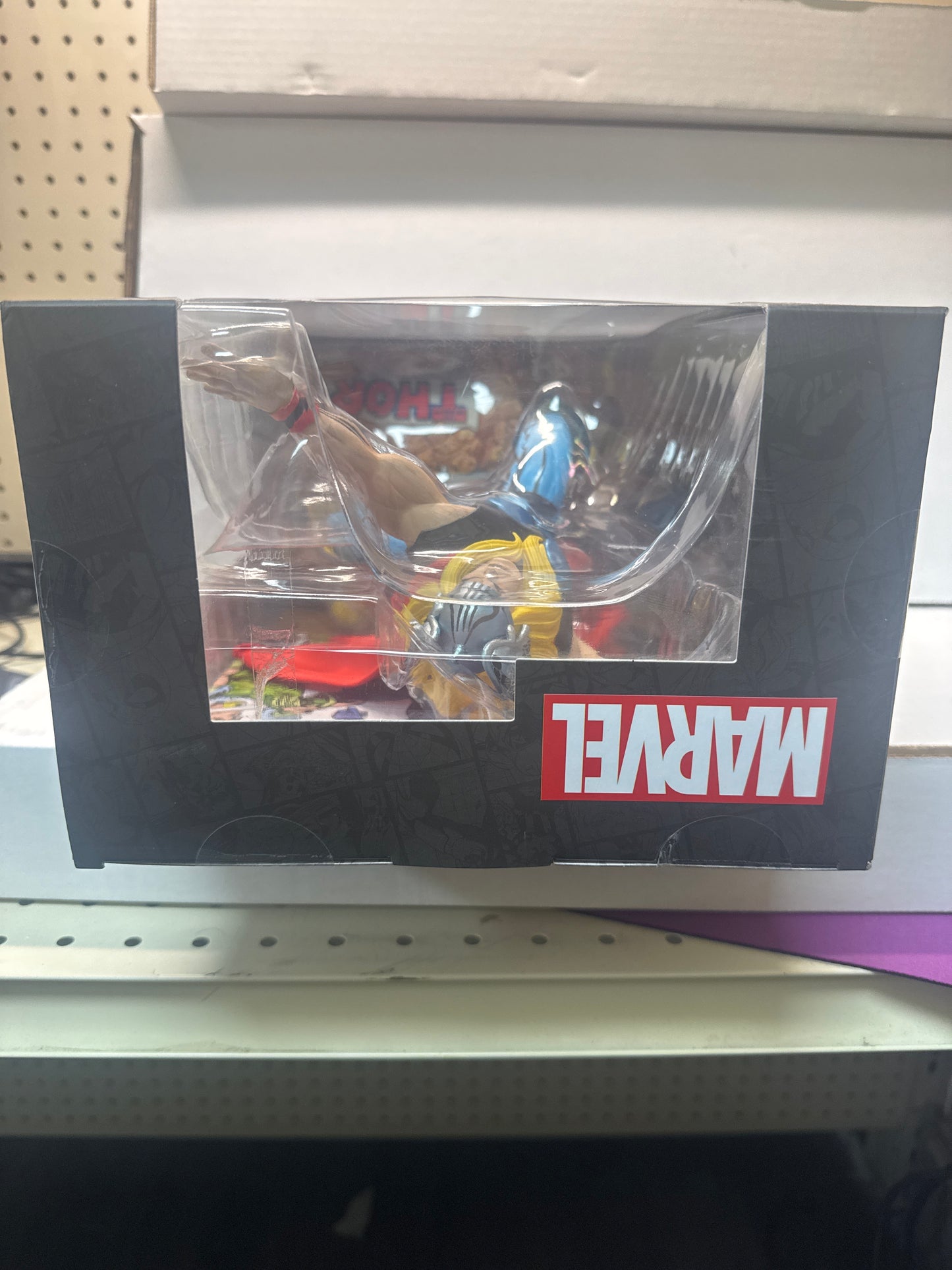 Marvel Thor - The Mighty Thor #177 1:6 Posed Figure With Scene & Comic - NSIB