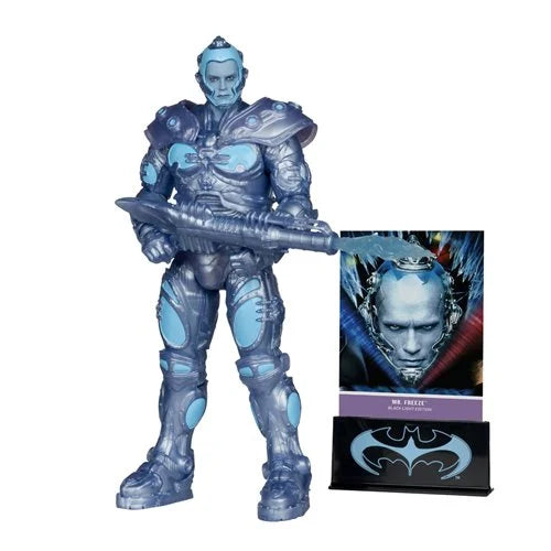 DC Multiverse Batman and Robin Mr. Freeze Black Light Gold Label 7-Inch Action Figure EEE