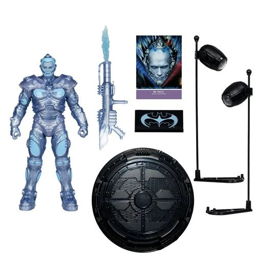 DC Multiverse Batman and Robin Mr. Freeze Black Light Gold Label 7-Inch Action Figure EEE