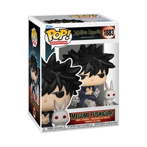 Jujutsu Kaisen Megumi Fushiguro with Rabbits Funko Pop! Vinyl Figure and Buddy #1883: