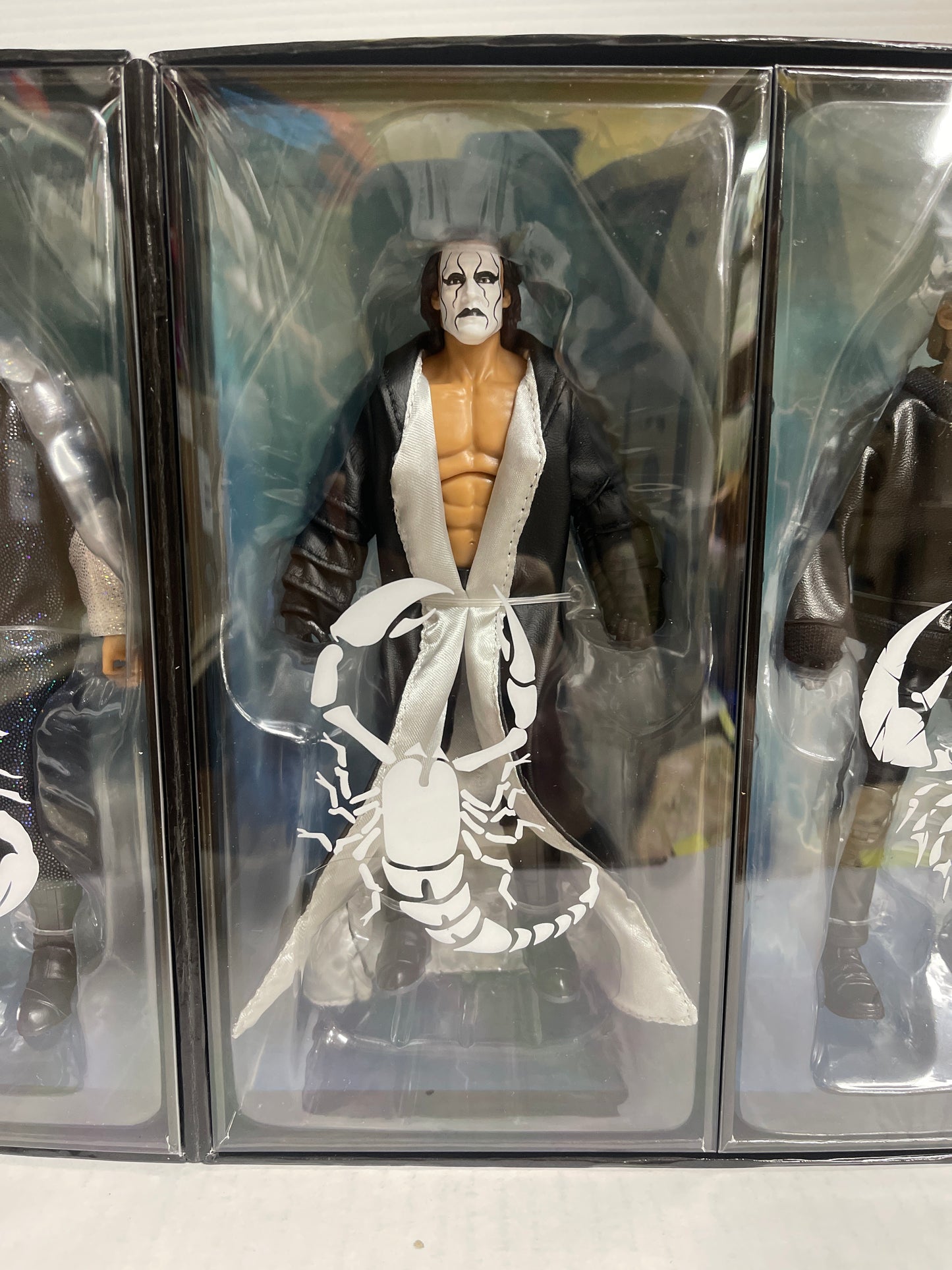 AEW Legacy Of Sting 1/6000 Exclusive 3 Pack Jazwares NIB
