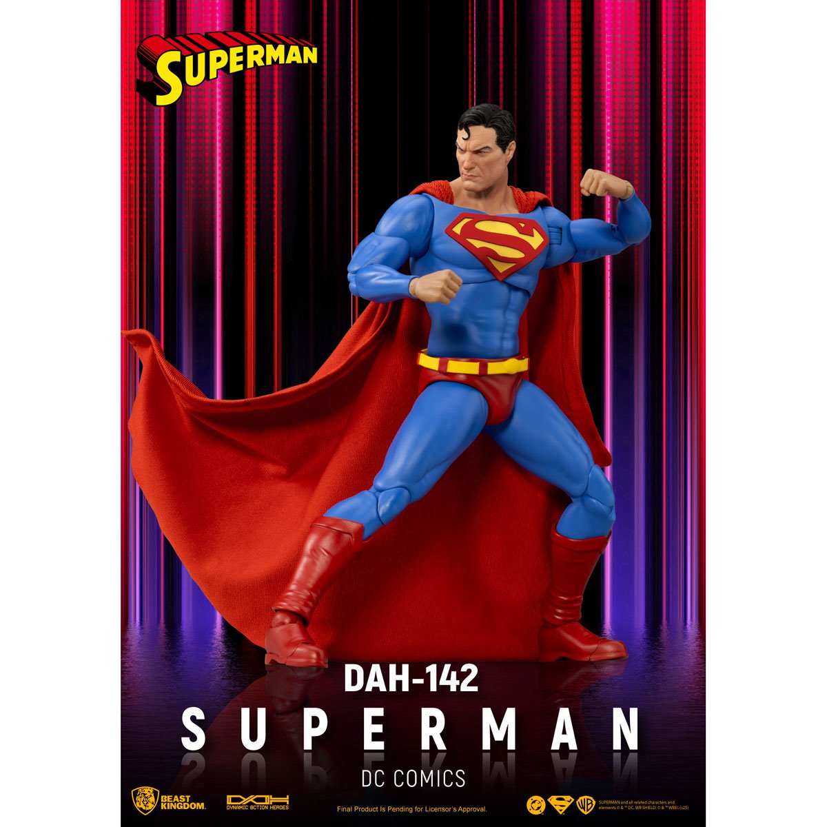 DC Comics Superman DAH-142 Dynamic 8-Ction Heroes Action Figure