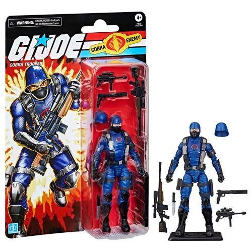 G.I. Joe Classified Series Retro Cobra Trooper Action Figure