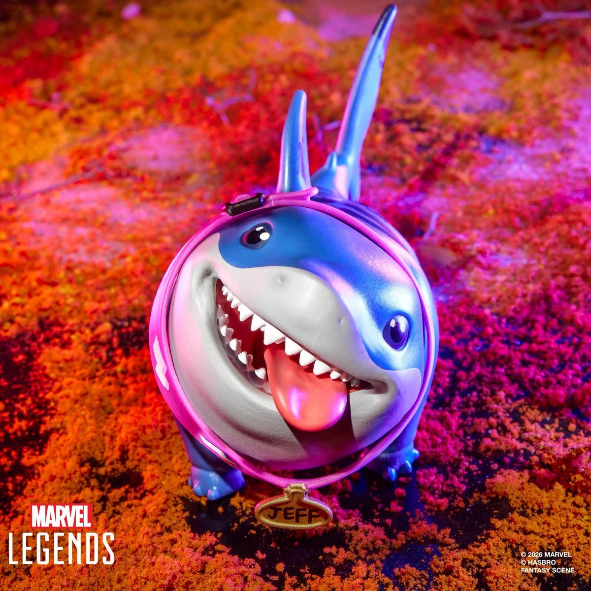Marvel Legends Series Marvel Rivals Venom & Jeff the Land Shark 6-Inch Action Figures